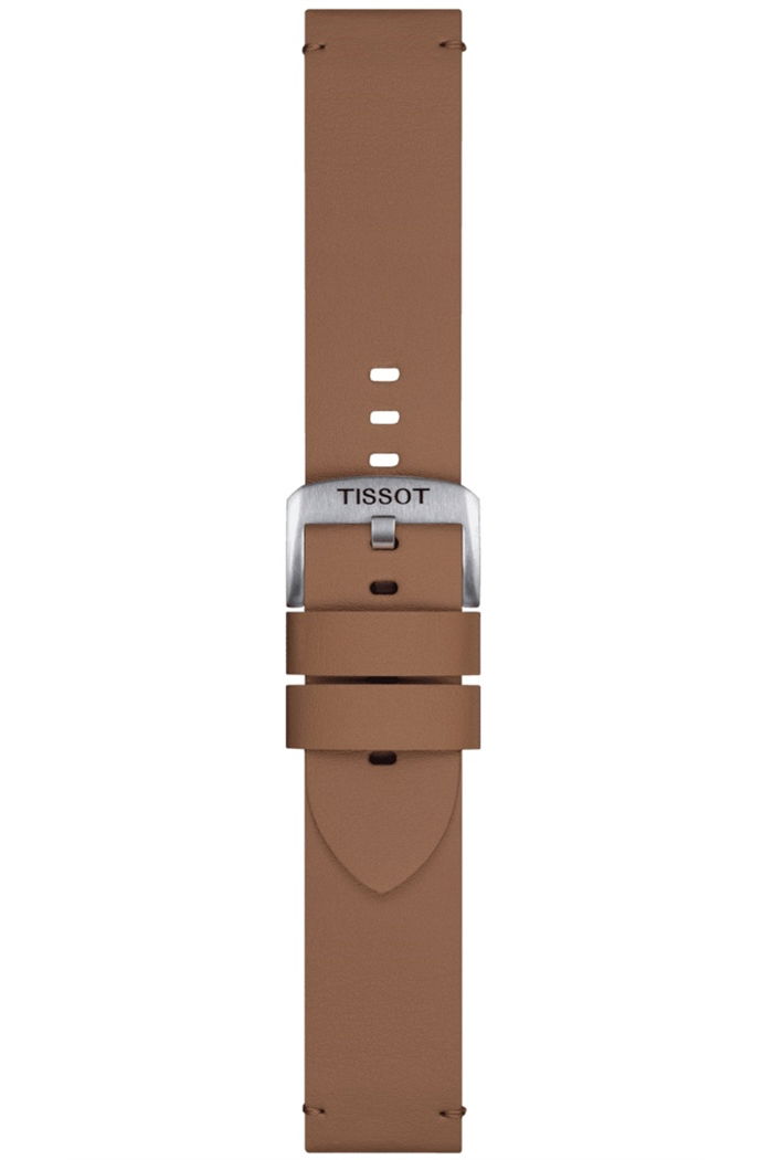 Tissot Orijinal (22 mm) Açık Kahve Sentetik Kayış T852048223