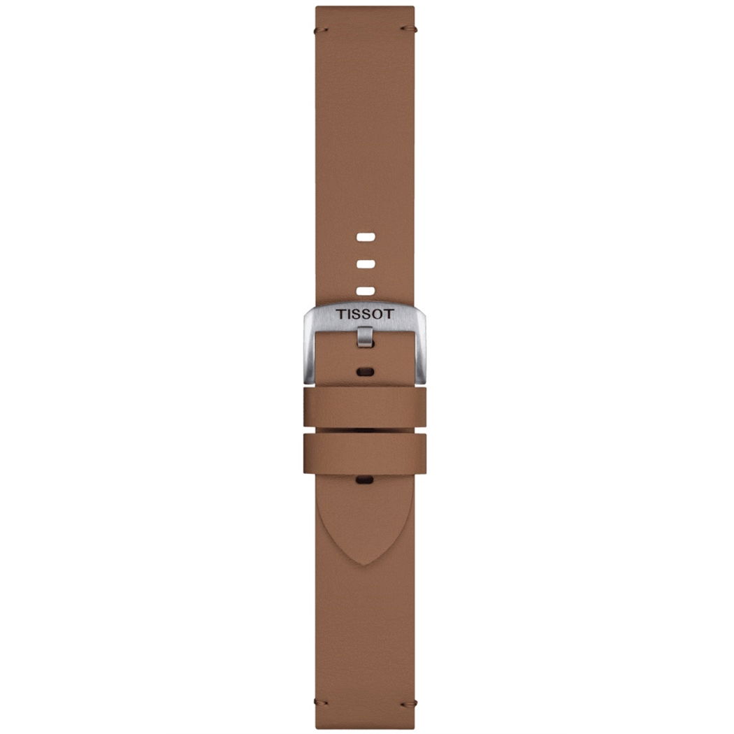 Tissot Orijinal (22 mm) Açık Kahve Sentetik Kayış T852048223
