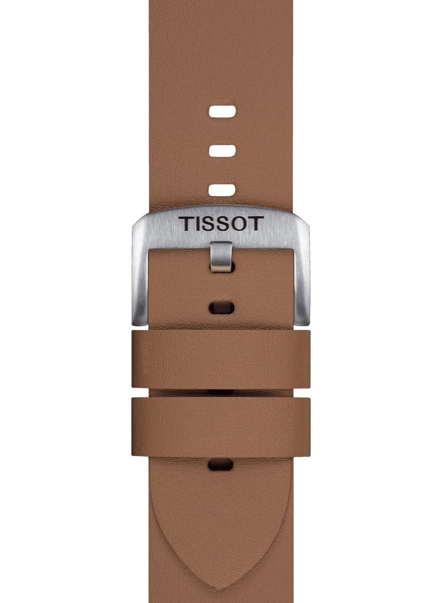 Tissot Orijinal (22 mm) Açık Kahve Sentetik Kayış T852048223