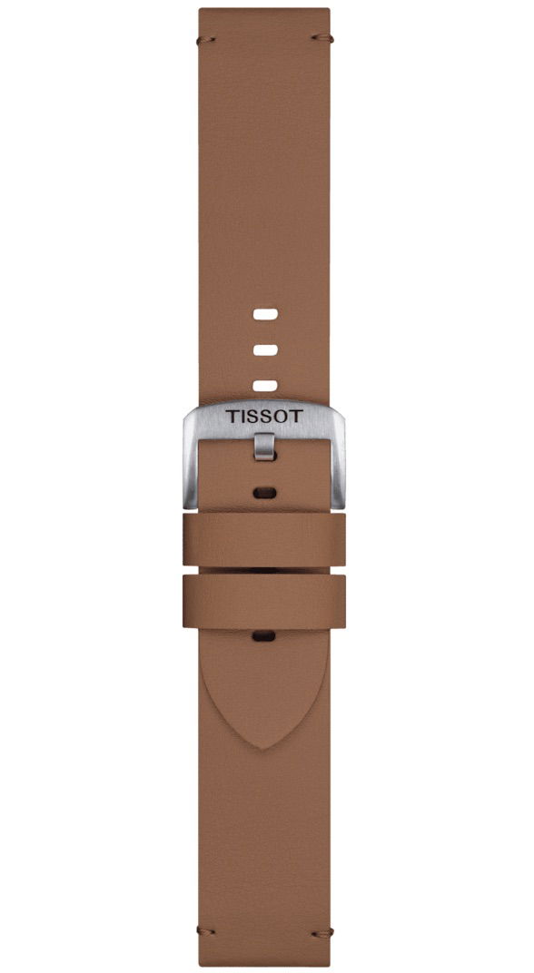 Tissot Orijinal (22 mm) Açık Kahve Sentetik Kayış T852048223