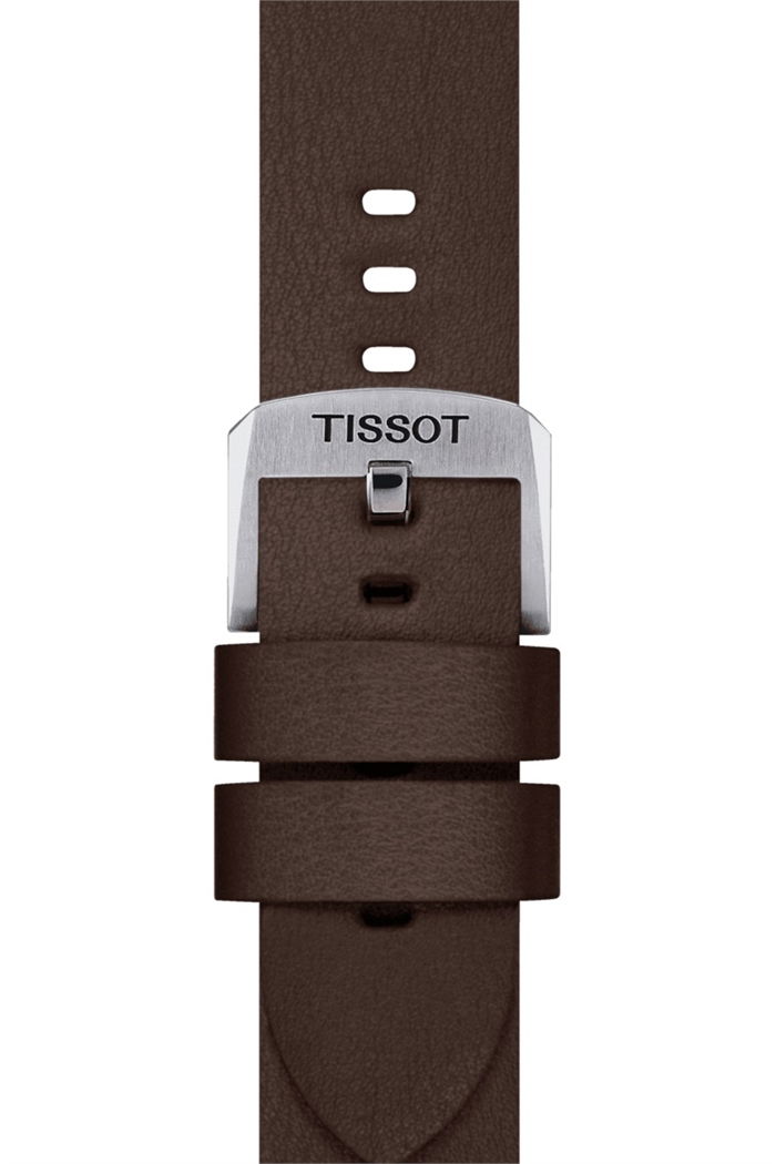 Tissot Orijinal (20 mm) Kahve Sentetik Kayış T852048215 | Gündüz Saat