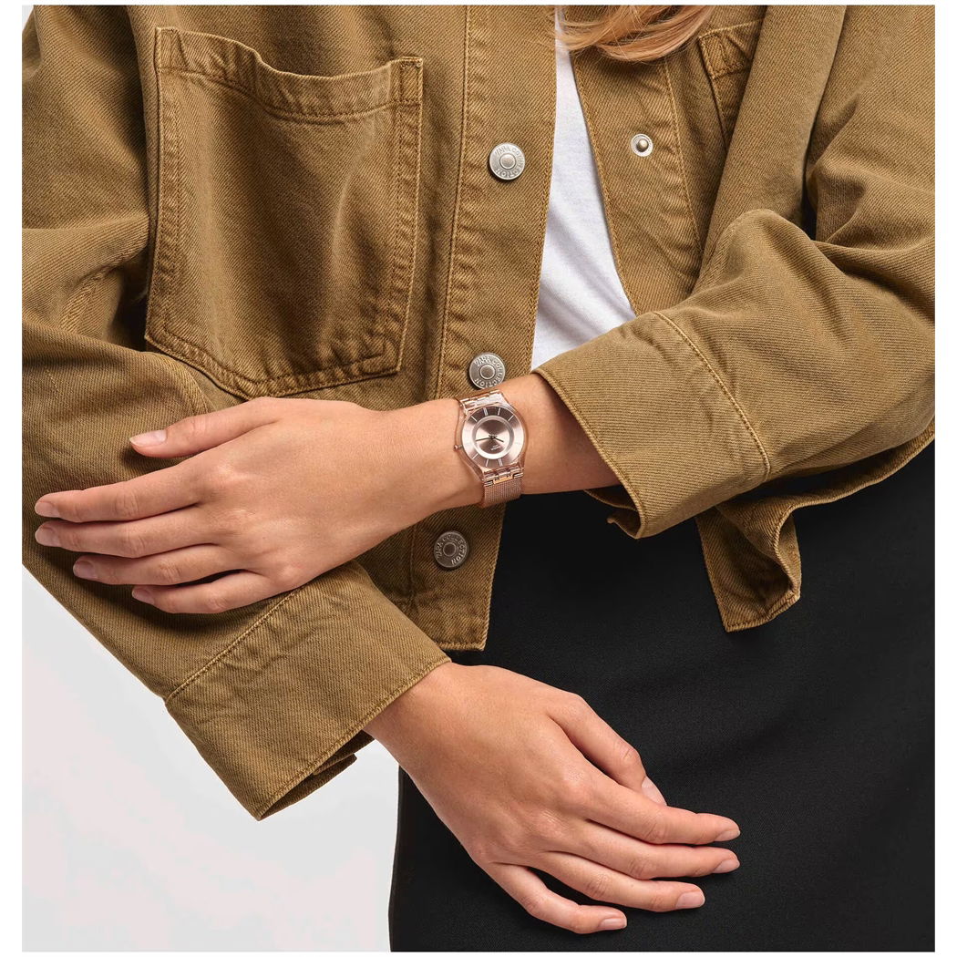 Swatch Ss08k104m Hello Darling Kadın Kol Saati