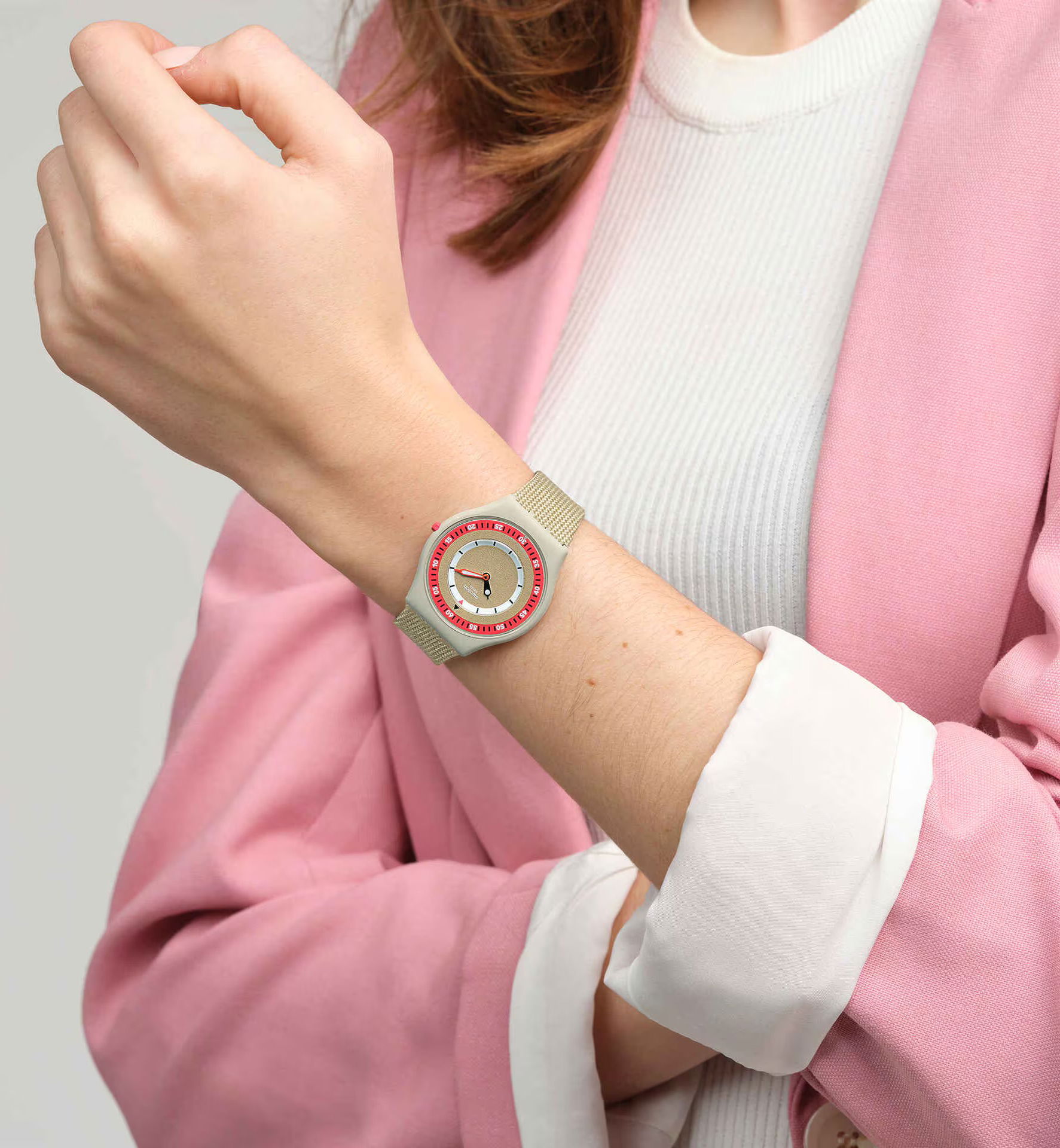 Swatch Ss09t102 Coral Dunes