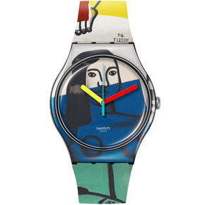 Swatch Suoz363 Leger's Two Women Holding Flowers