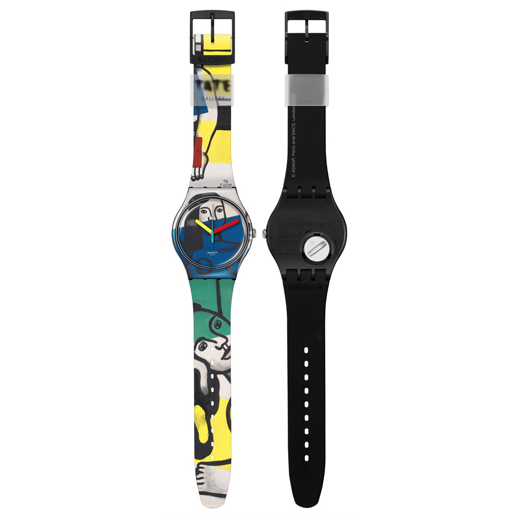 Swatch Suoz363 Leger's Two Women Holding Flowers