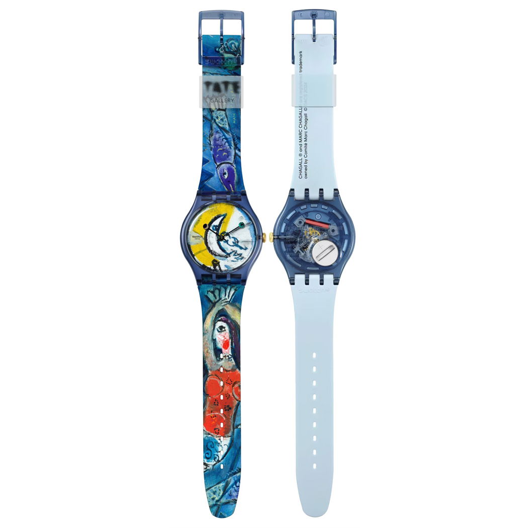 Swatch Suoz365 Chagall's Blue Circus
