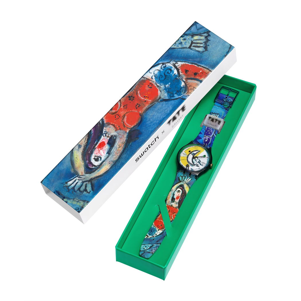 Swatch Suoz365 Chagall's Blue Circus
