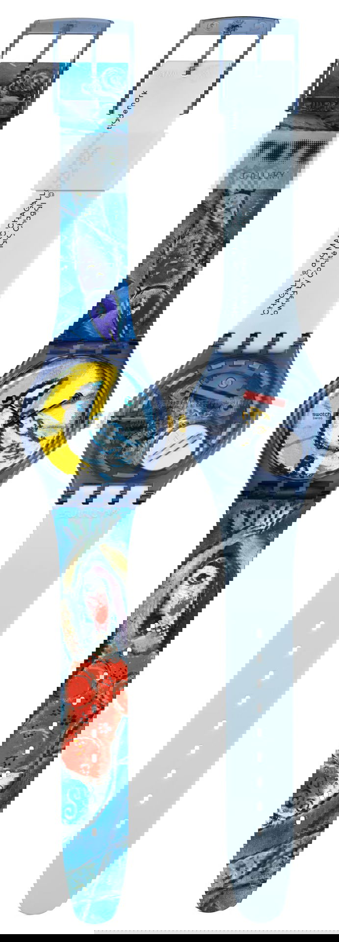 Swatch Suoz365 Chagall's Blue Circus