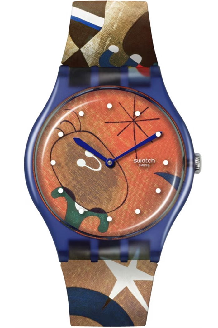 Swatch So29z136 Miro's Women & Bird In The Moonlight