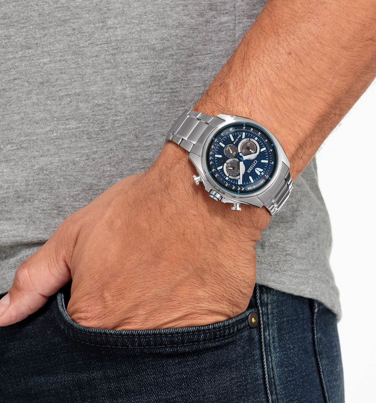 Cıtızen Ca4560-81L Kronograf Erkek Kol Saati