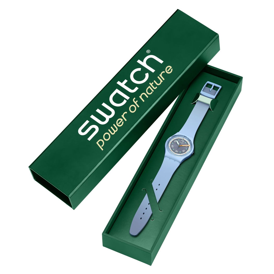 Swatch So31l100 Frozen Waterfall