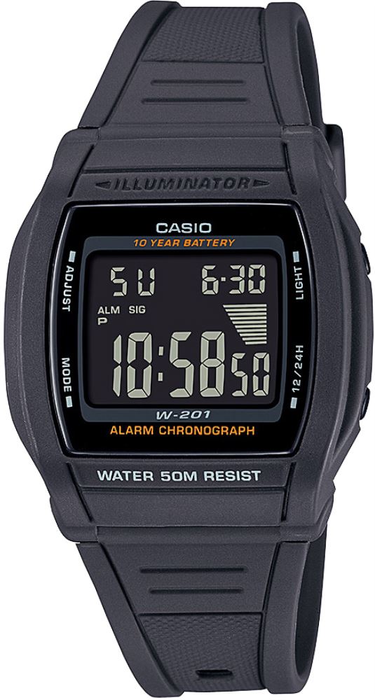 Casio W-201-1Bvdf Erkek Kol Saati