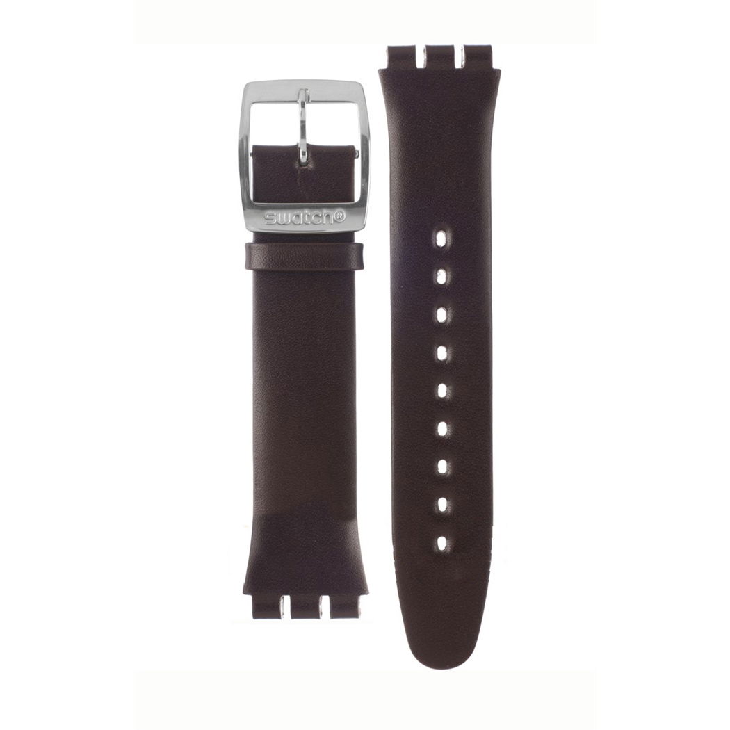 Swatch Kahverengi Deri Saat Kordonu Aycs600