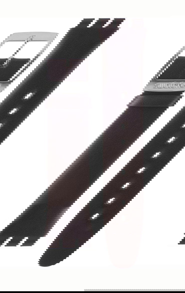 Swatch Kahverengi Deri Saat Kordonu Aycs600