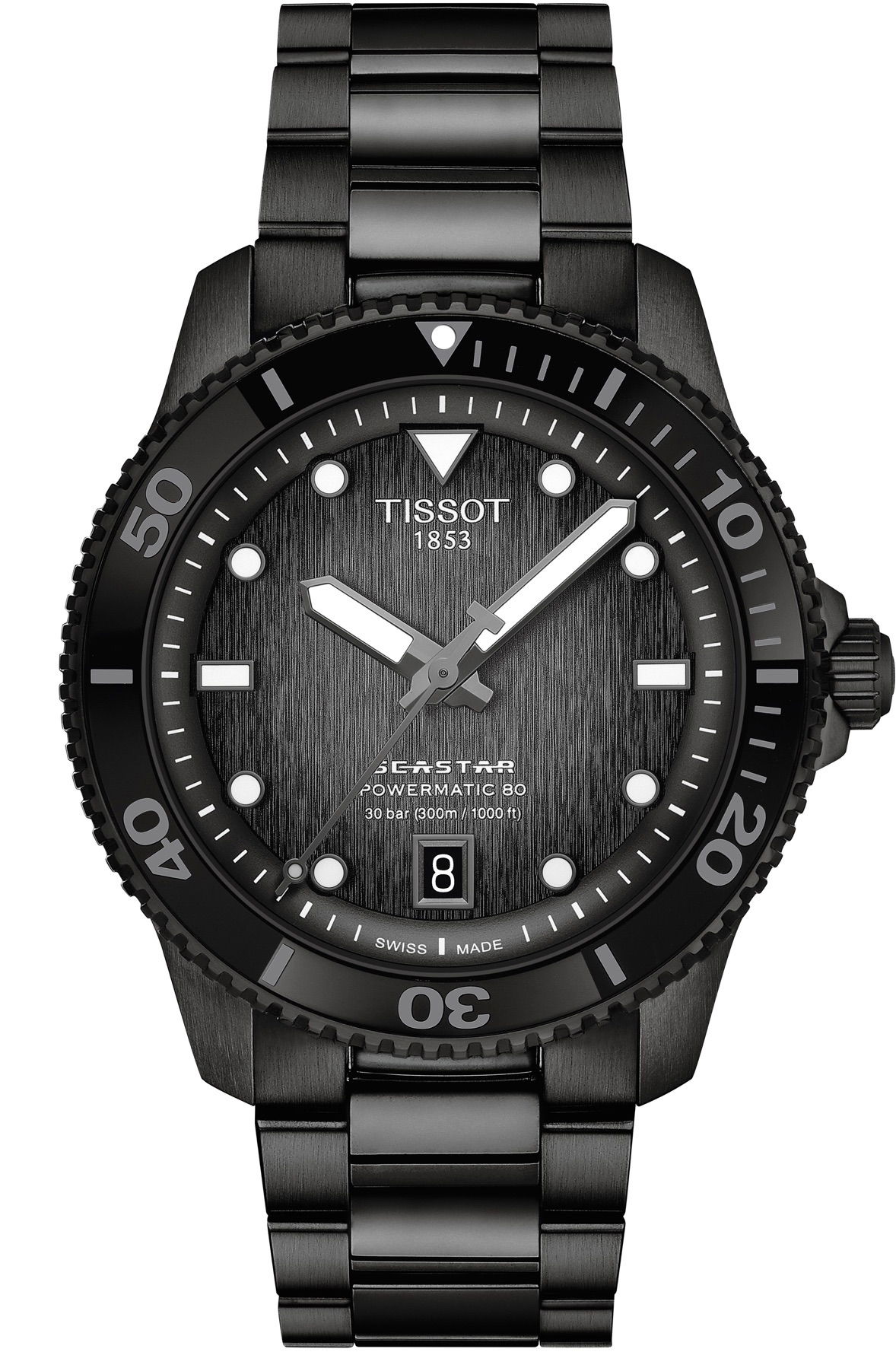 Tissot Seastar 1000 40mm T1208073305100 - Otomatik Kol Saati (T120.807.33.051.00)