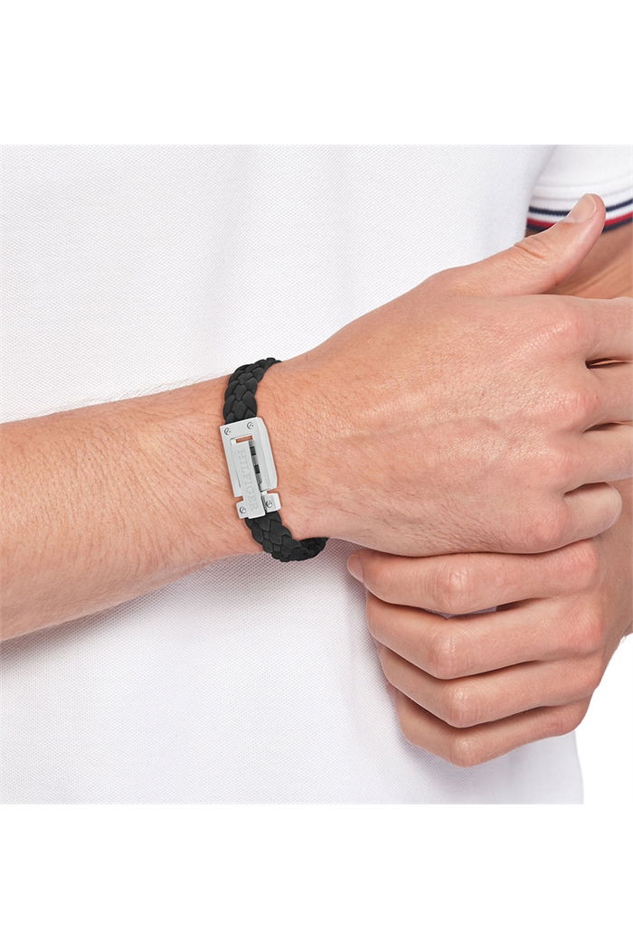 Tommy Hilfiger Thj2790517 Erkek Deri Bileklik