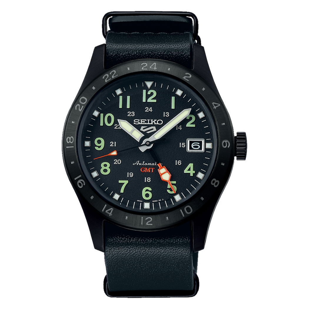 Seiko5 SSK025K Sports Field GMT Otomatik Erkek Saati