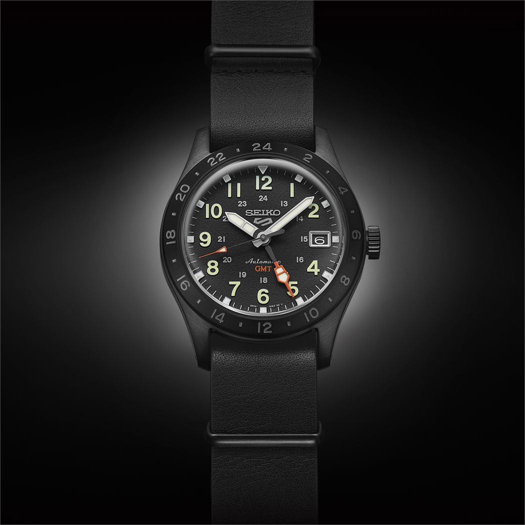 Seiko5 SSK025K Sports Field GMT Otomatik Erkek Saati
