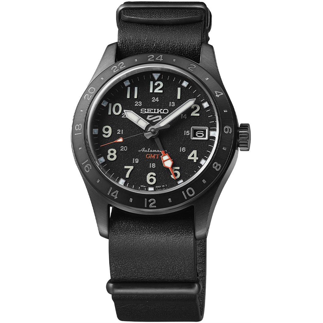 Seiko5 SSK025K Sports Field GMT Otomatik Erkek Saati