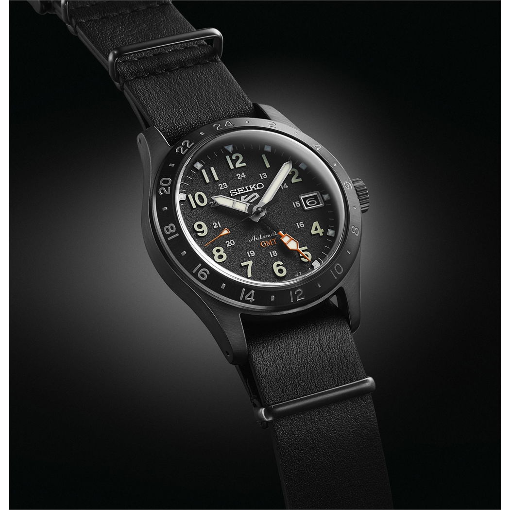 Seiko5 SSK025K Sports Field GMT Otomatik Erkek Saati
