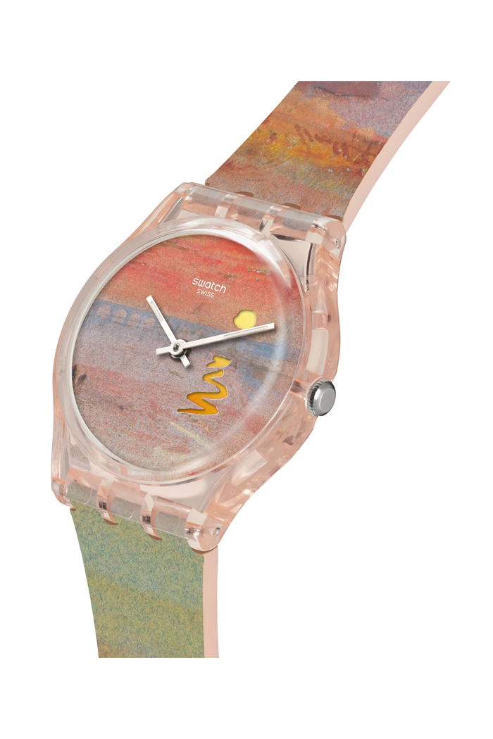 Swatch Turner's Scarlet Sunset Unisex Quartz Saat So28z700
