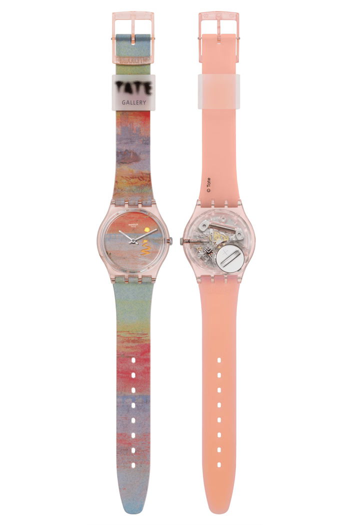 Swatch Turner's Scarlet Sunset Unisex Quartz Saat So28z700
