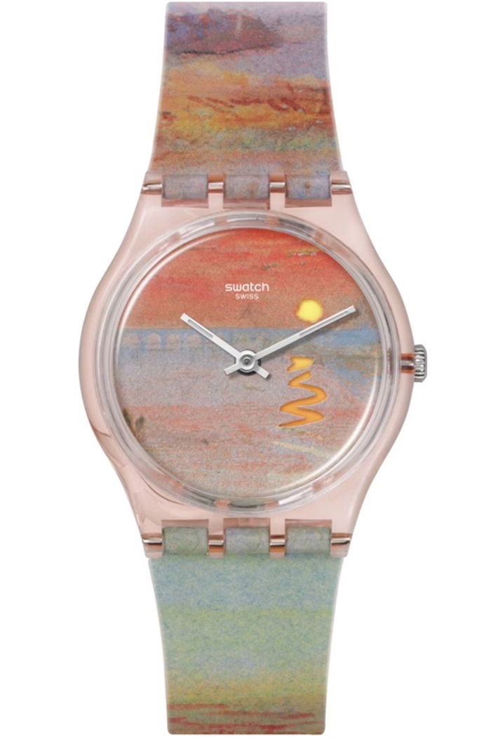 Swatch Turner's Scarlet Sunset Unisex Quartz Saat So28z700