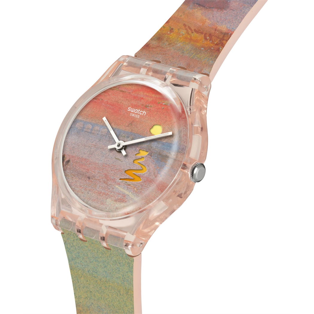 Swatch Turner's Scarlet Sunset SO28Z700 Unisex Quartz Saat
