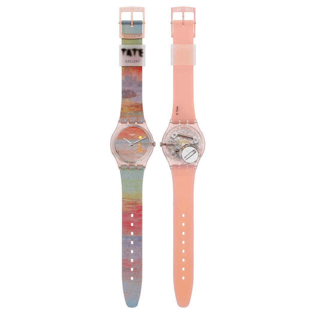 Swatch Turner's Scarlet Sunset SO28Z700 Unisex Quartz Saat