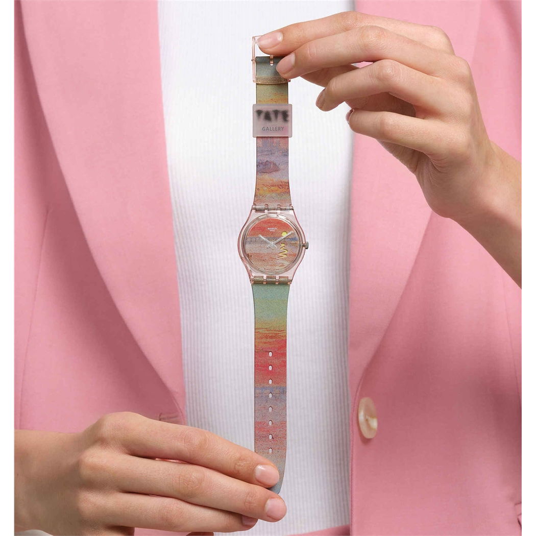Swatch Turner's Scarlet Sunset SO28Z700 Unisex Quartz Saat