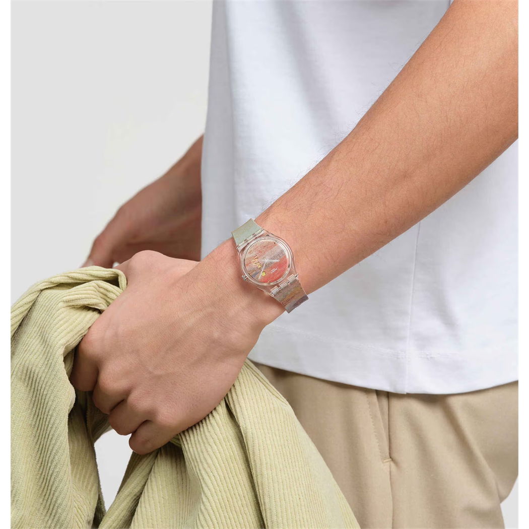 Swatch Turner's Scarlet Sunset SO28Z700 Unisex Quartz Saat