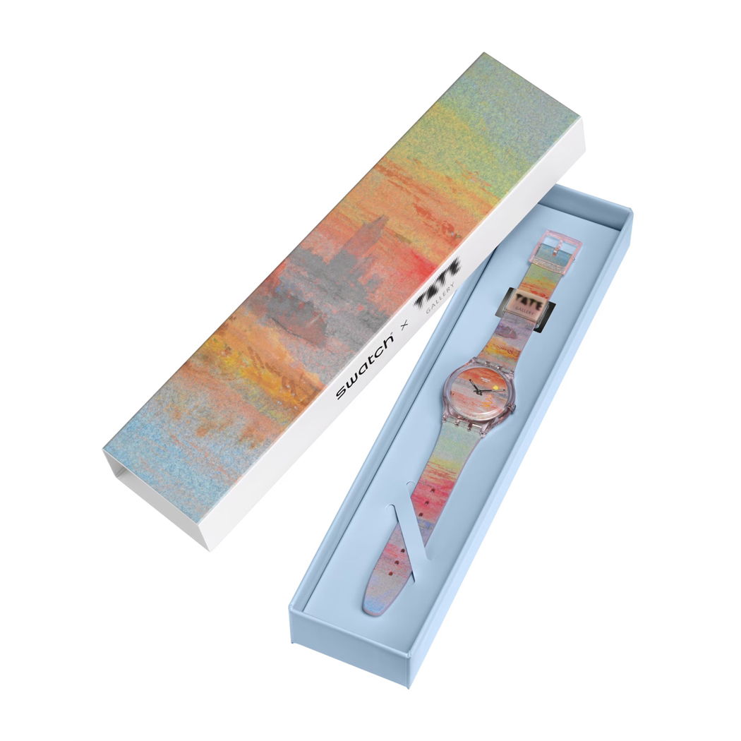 Swatch Turner's Scarlet Sunset SO28Z700 Unisex Quartz Saat