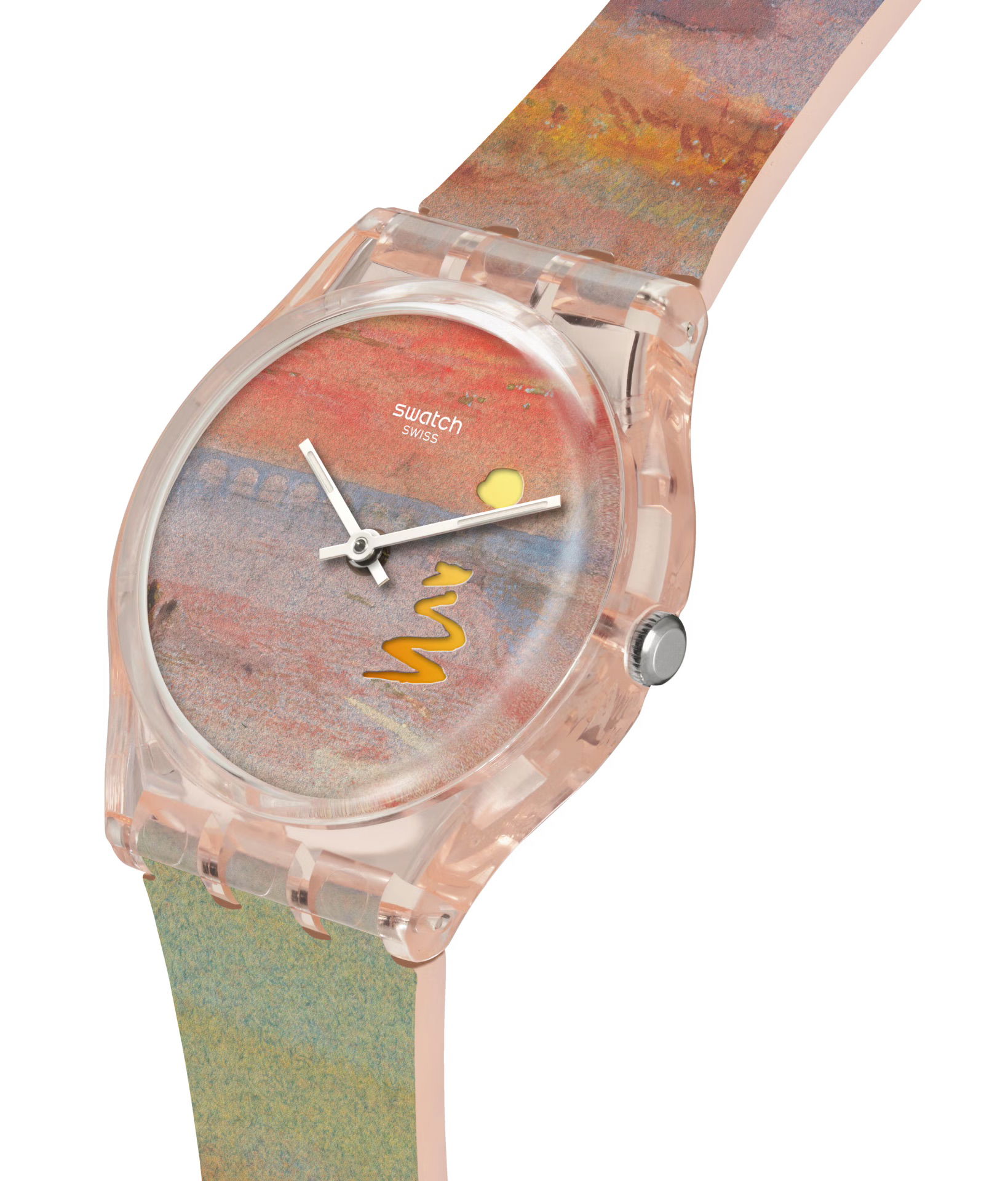 Swatch Turner's Scarlet Sunset SO28Z700 Unisex Quartz Saat