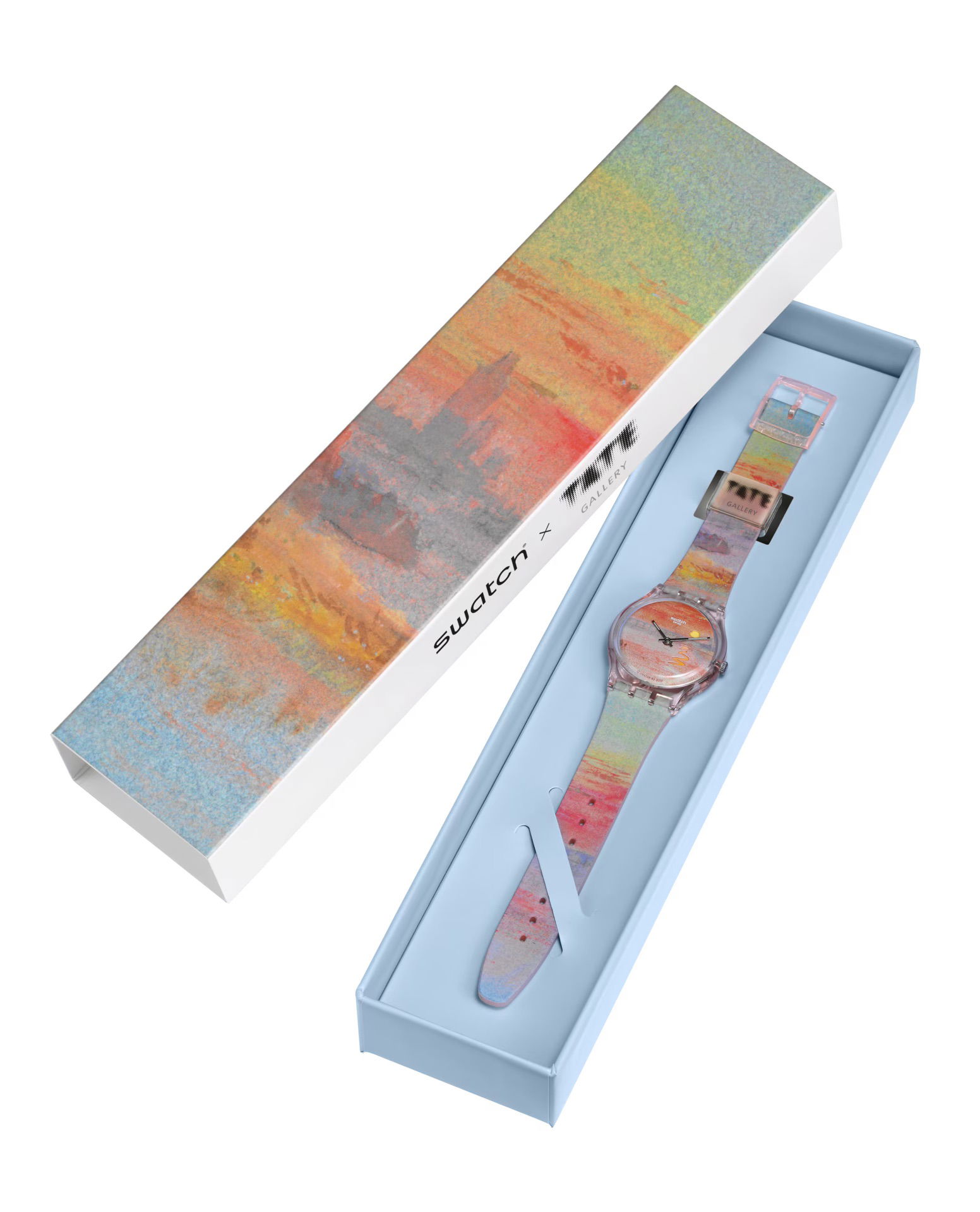 Swatch Turner's Scarlet Sunset SO28Z700 Unisex Quartz Saat