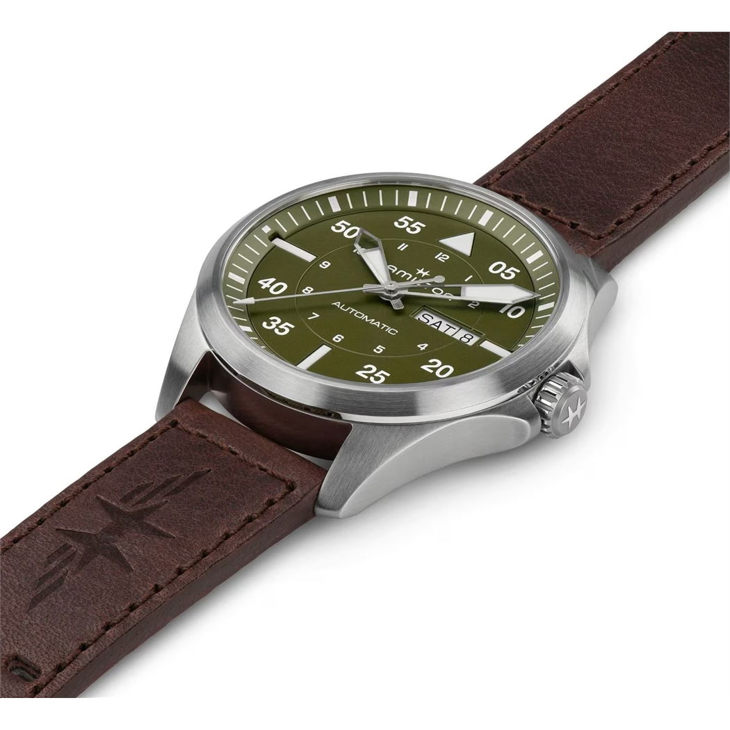 Hamilton Khaki Aviation Pilot Day Date Auto H64635560