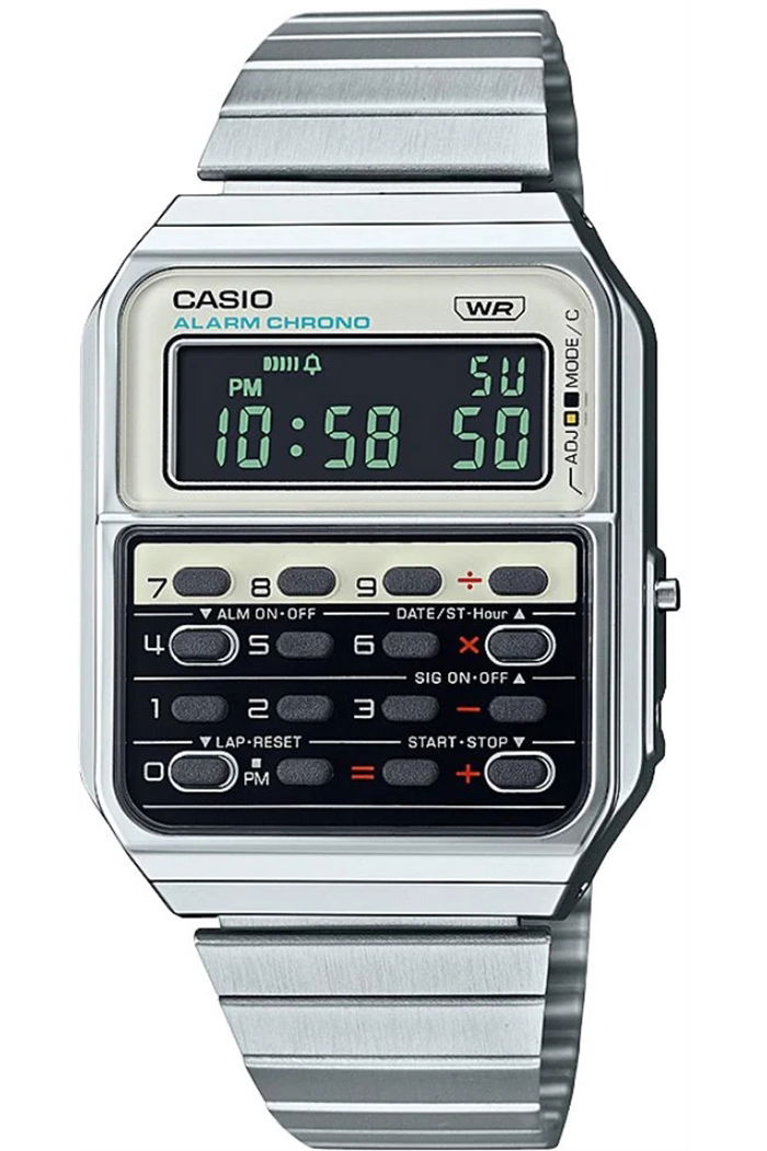 Casio Ca-500We-7Bdf Hesap Makineli Kol Saati