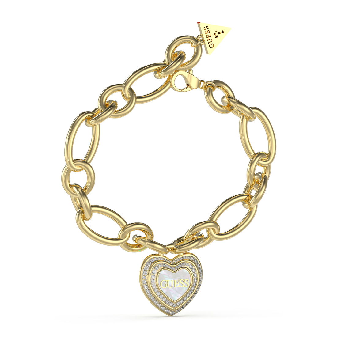 Guess Jgujubb04025jwygwhs Kadın Kalpli Bileklik