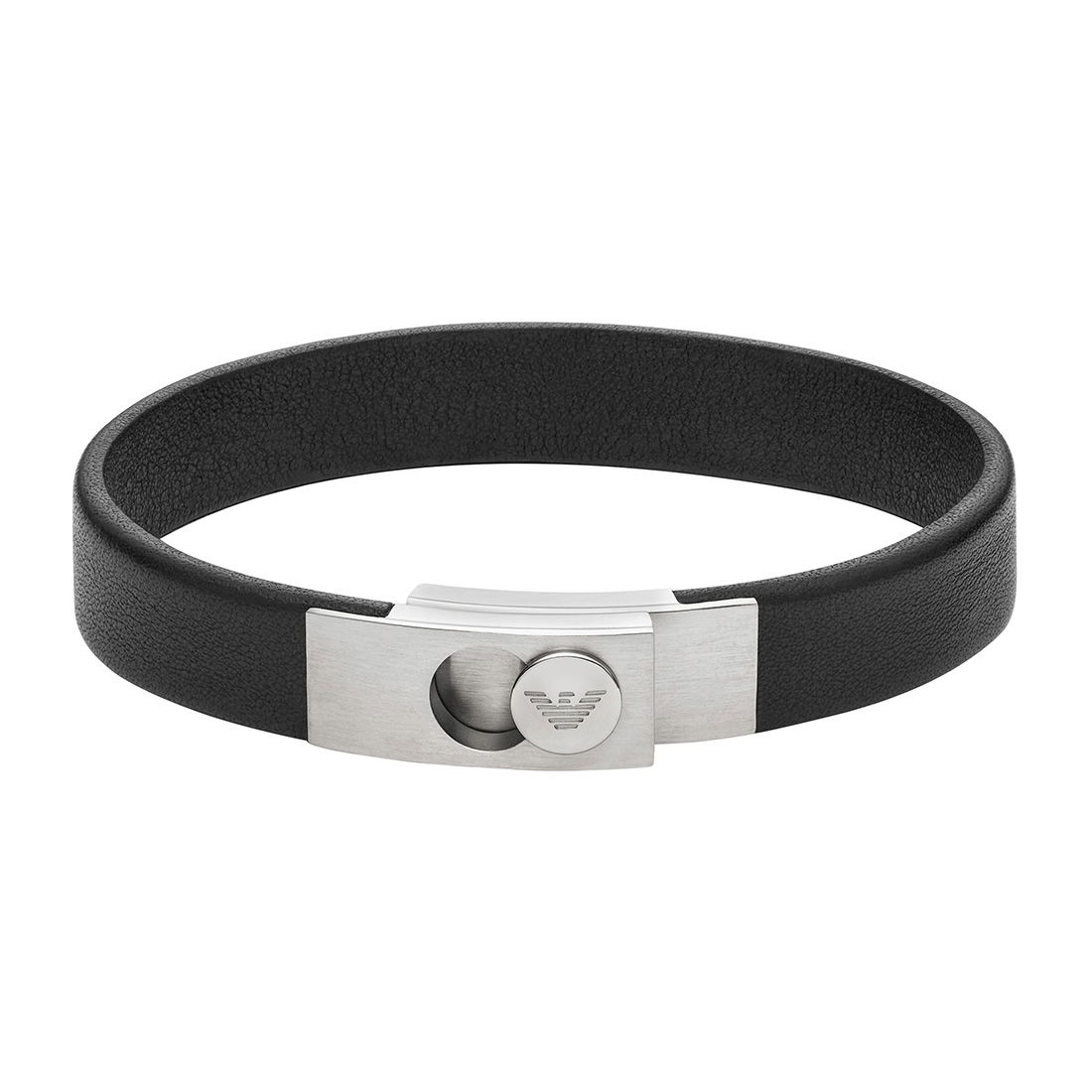 Emporio Armani Ajegs3087-040 Erkek Deri Bileklik