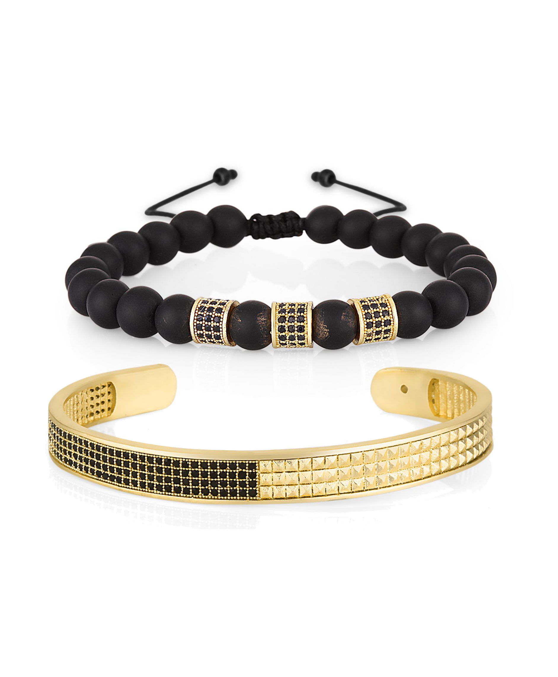 Nacar Nc36-291038-Dbl1-Set Bileklik Set Erkek Kol Saati