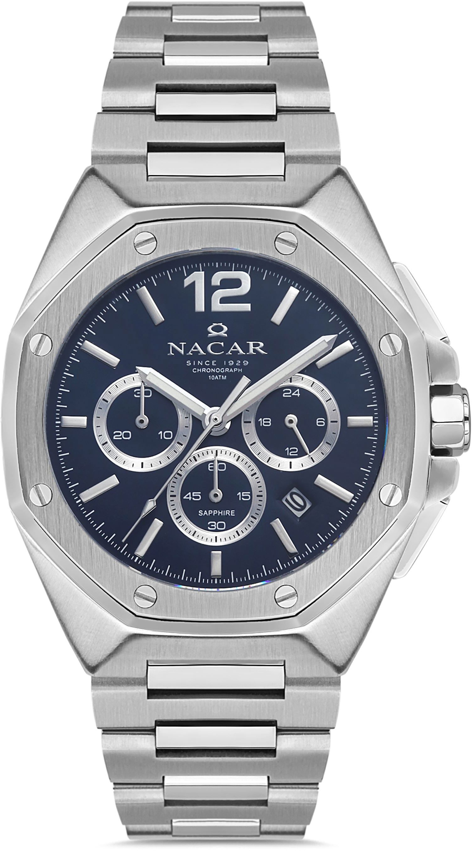 Nacar Nc08-29430493-Alsm Kronograph Erkek Kol Saati