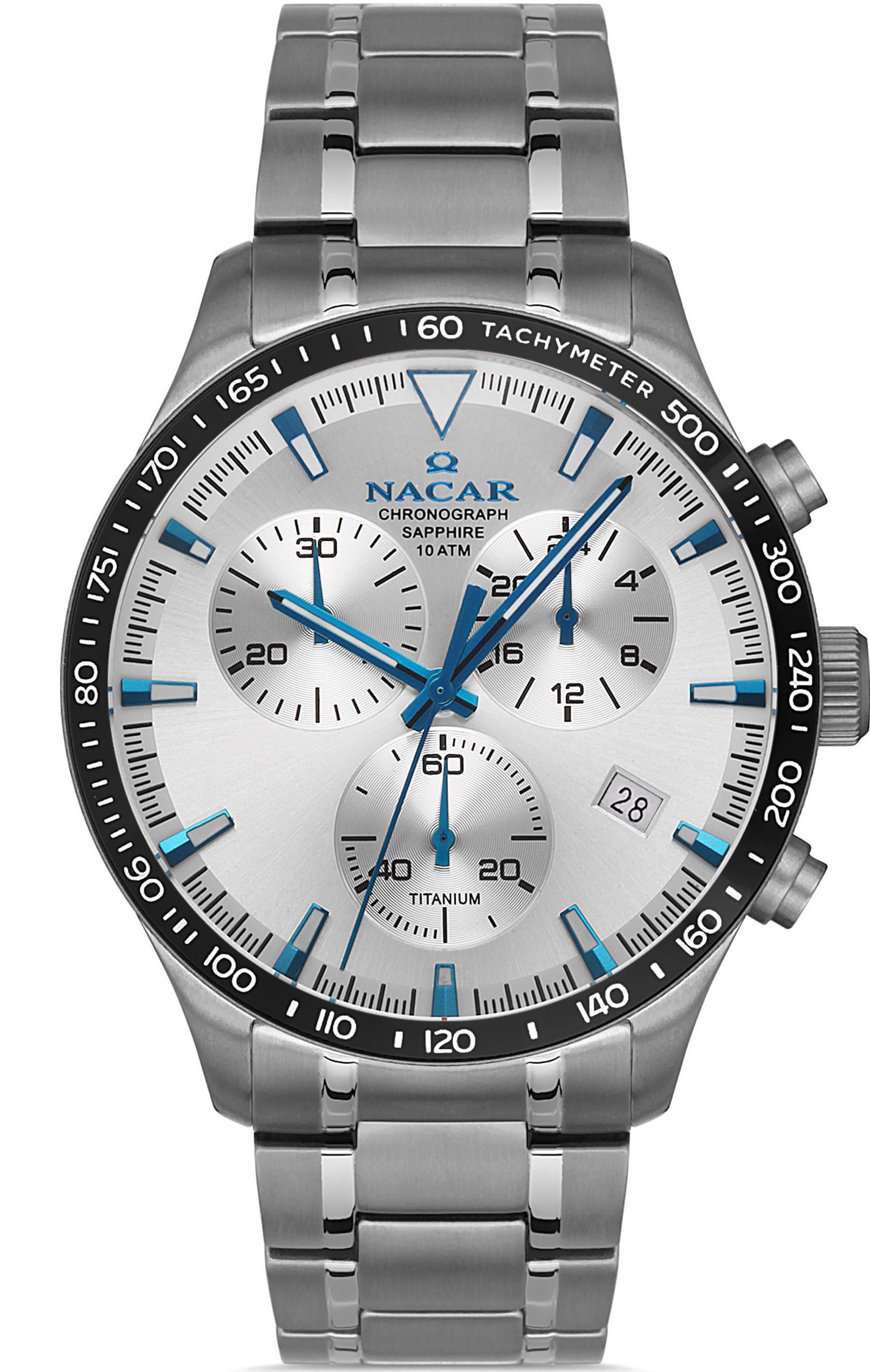 Nacar Nc34-25B019-Tslm Titanyum Erkek Kol Saati