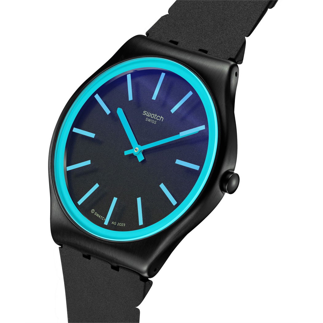Swatch Ss07b111 Obsidian Shimmer Erkek Kol Saati