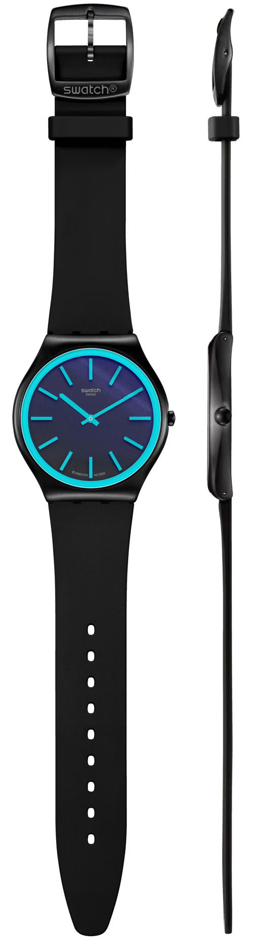 Swatch Ss07b111 Obsidian Shimmer Erkek Kol Saati