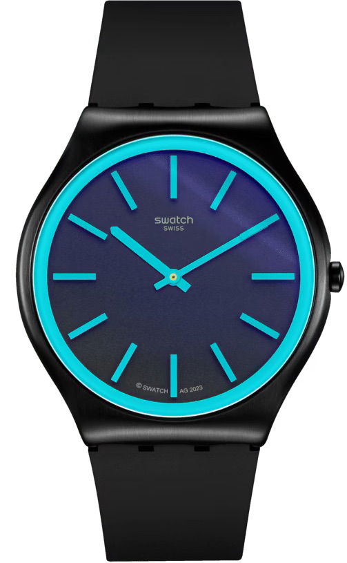 Swatch Ss07b111 Obsidian Shimmer Erkek Kol Saati