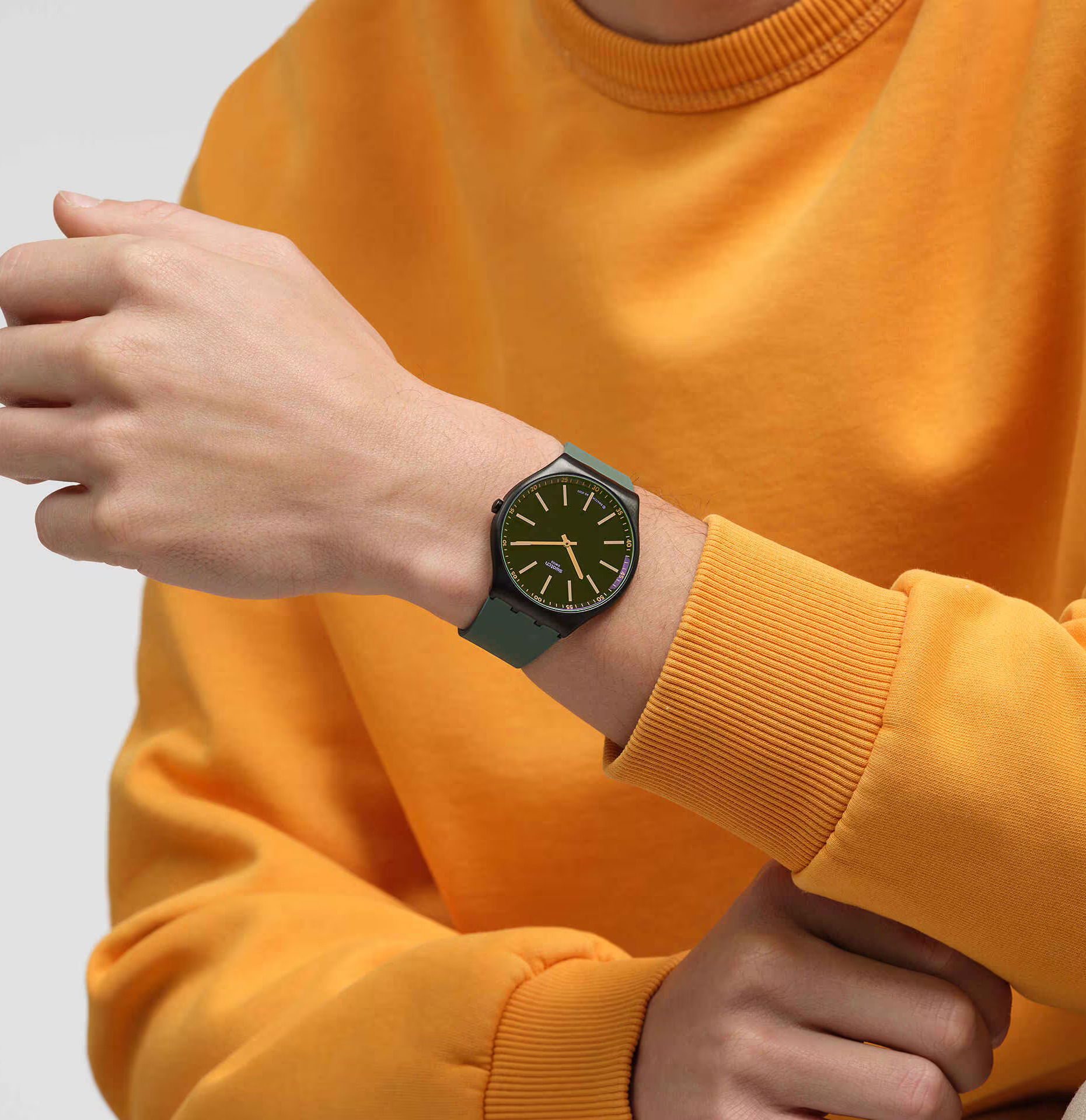 Swatch Ss07b112 Green Vision Erkek Kol Saati