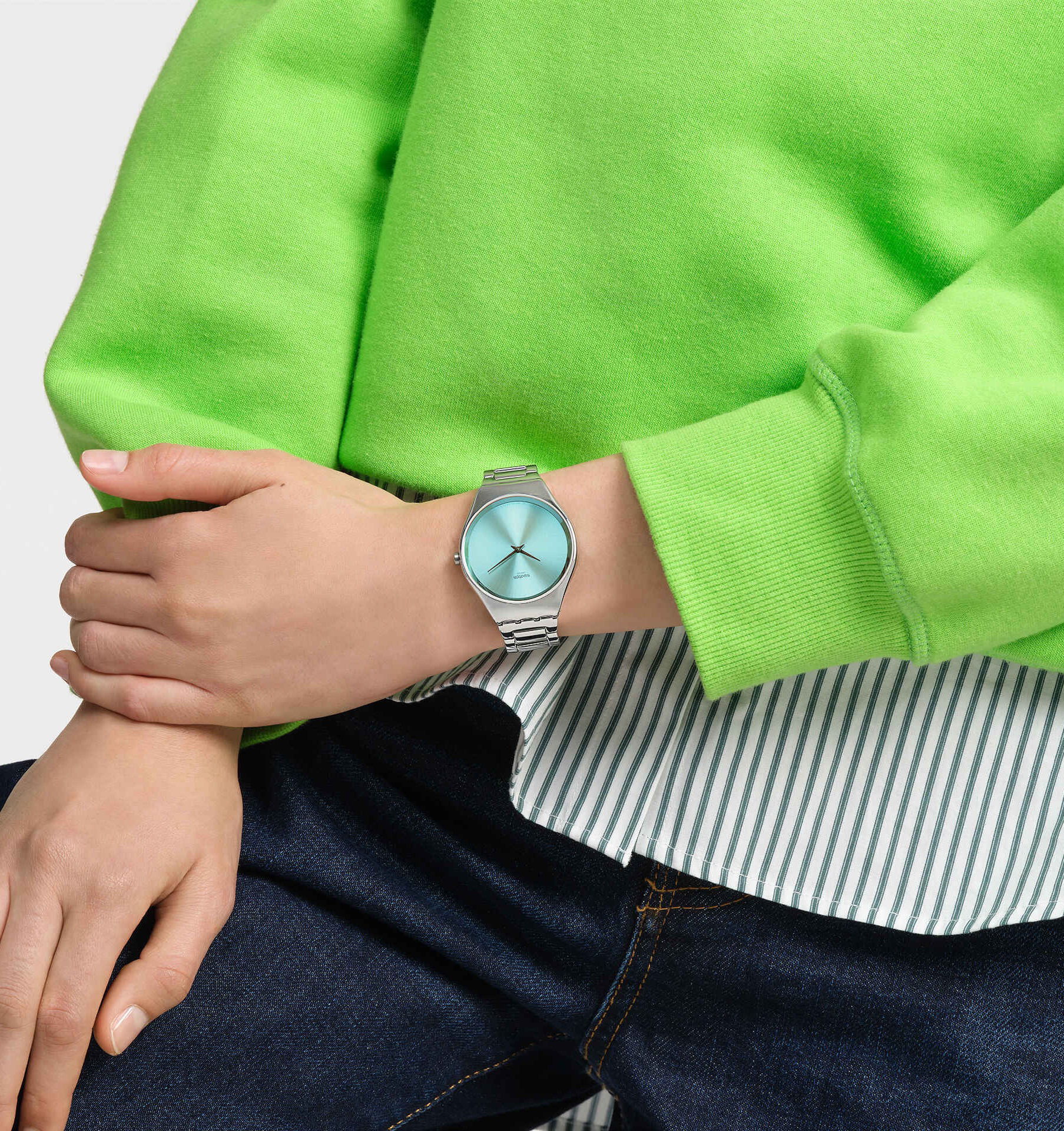 Swatch Syxs155g The Glow Of Irony