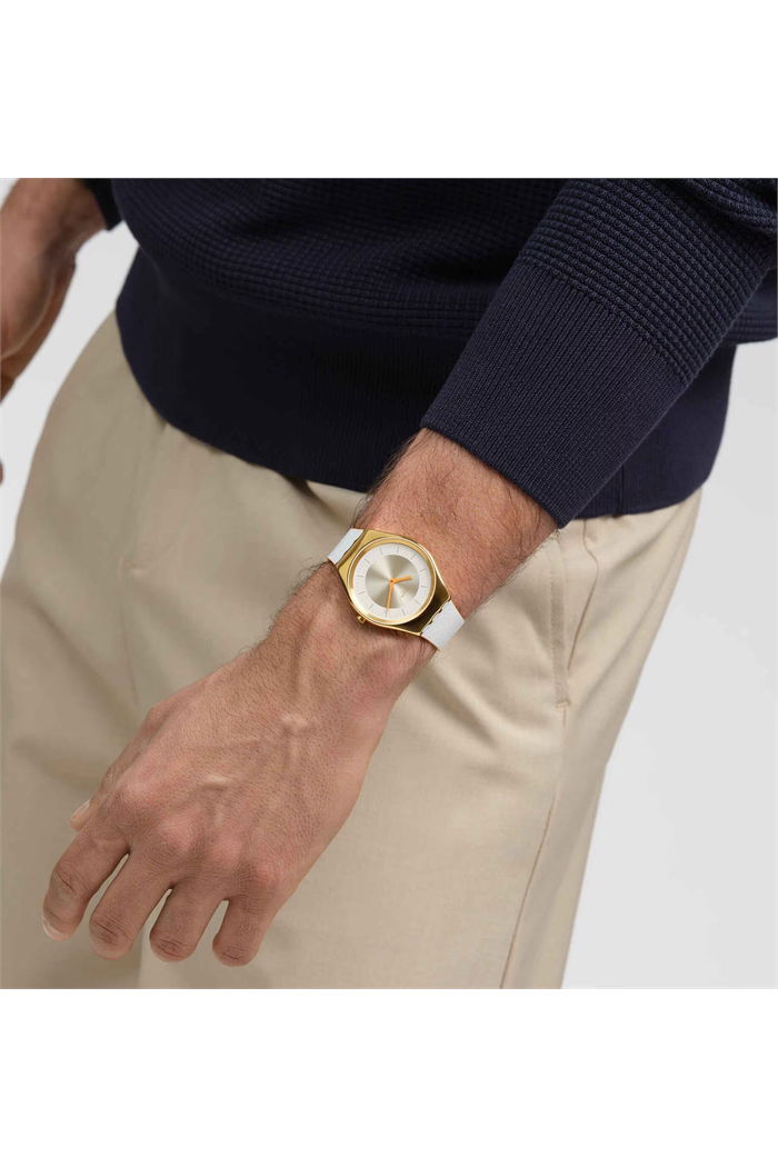 Swatch Syxg128 Pearl Gleam