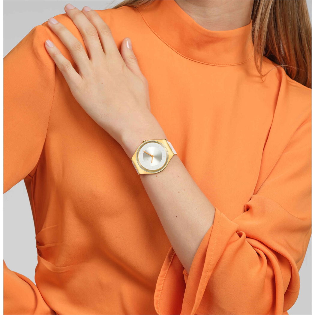 Swatch Syxg128 Pearl Gleam