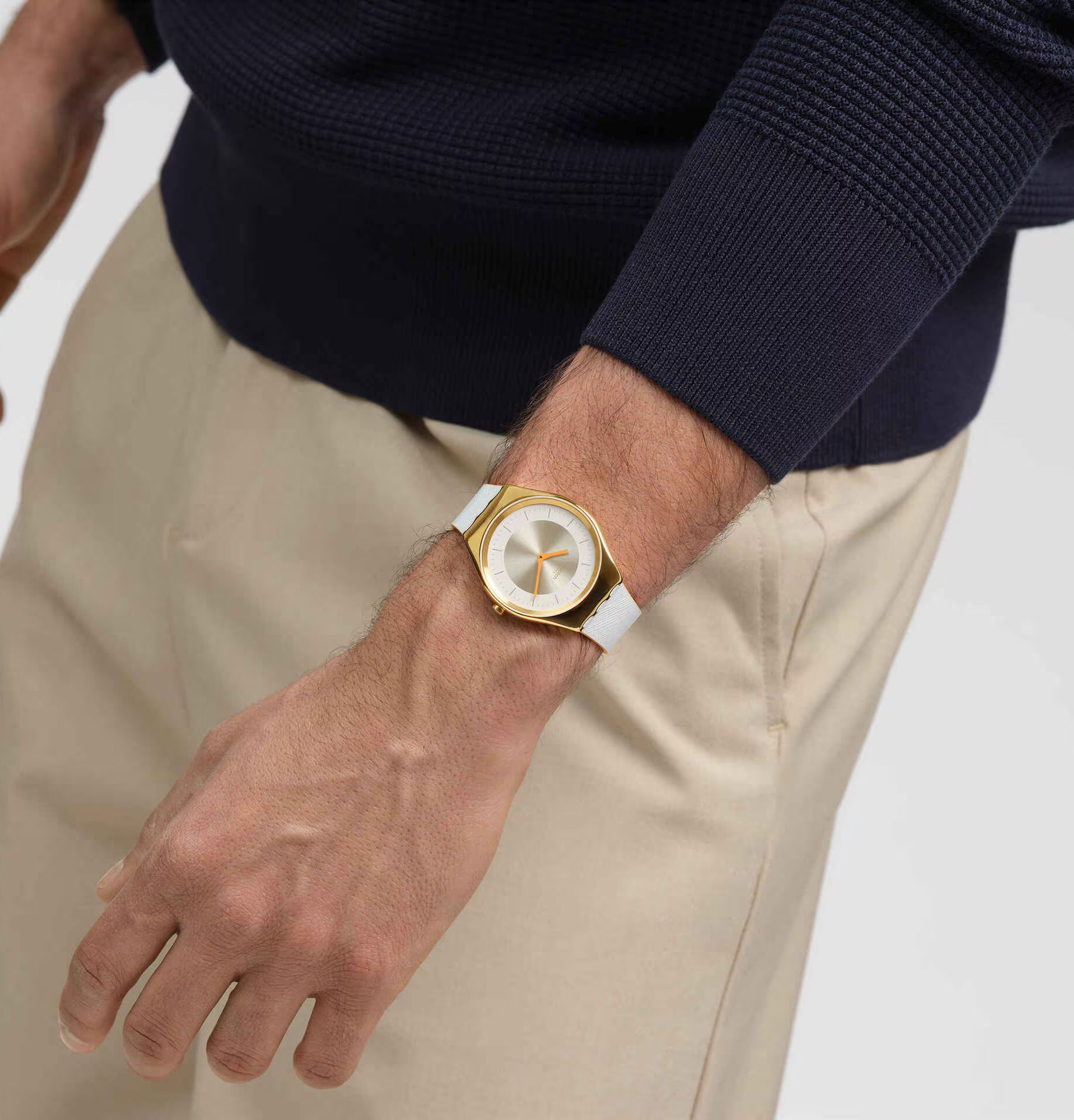 Swatch Syxg128 Pearl Gleam Kadın Kol Saati