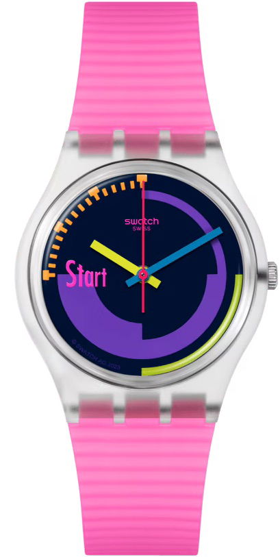 Swatch So28k111 Swatch Neon Pink Podium